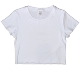 Ribbed Seamless Boxy Tee