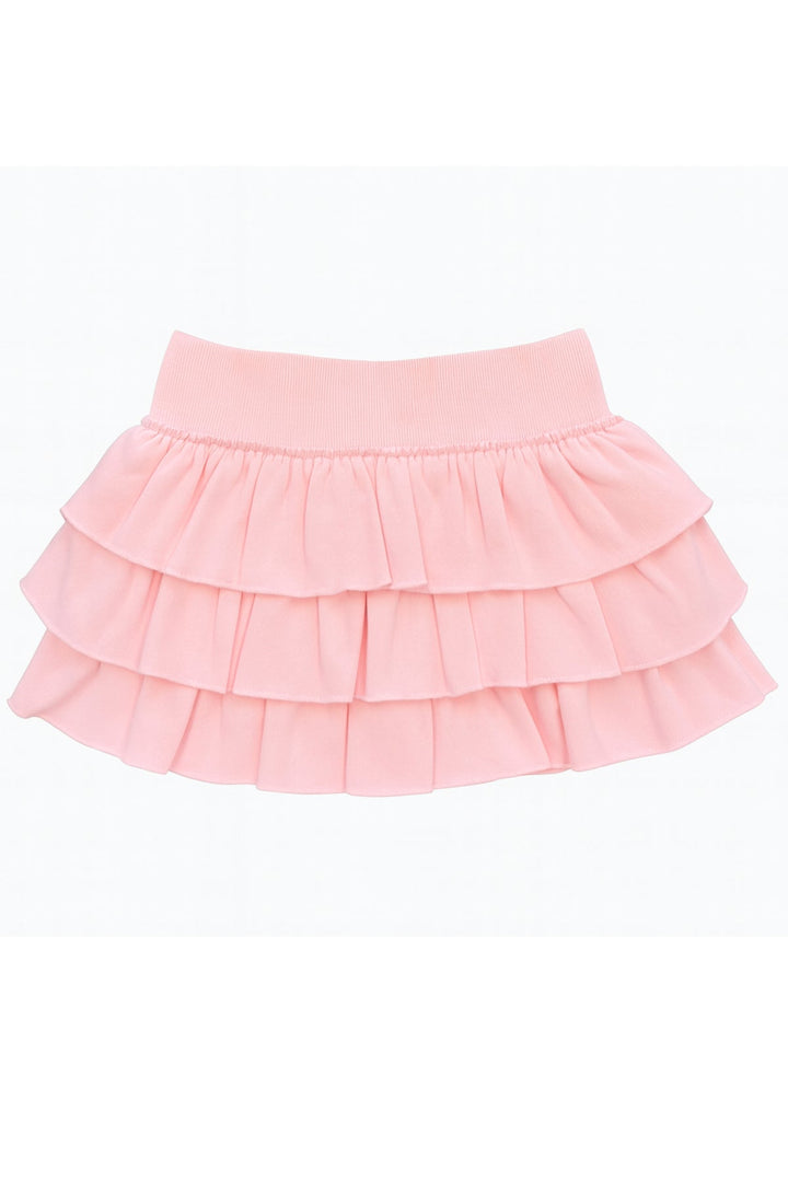 KatieJ Shane Ruffle Skort, Ballet Pink