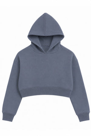 KatieJ Sutton Pull Over Crop Hoodie