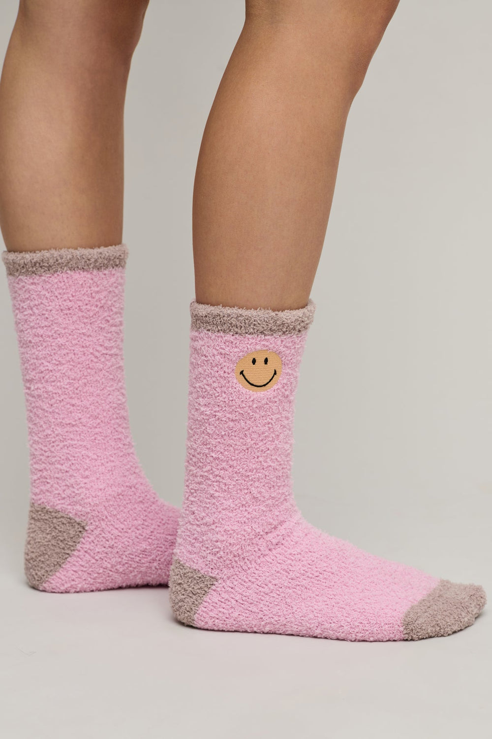 Barefoot Dreams CozyChic® Smiley® Ribbed Sock Set