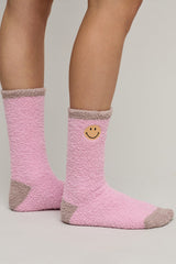 Barefoot Dreams CozyChic® Smiley® Ribbed Sock Set