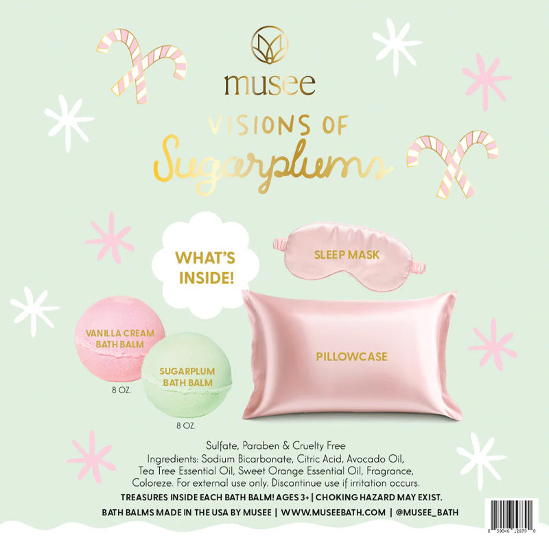Musee Visions of Sugarplums Bath & Beauty Gift Set