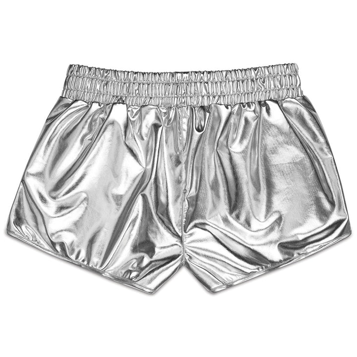 Iscream Silver Metallic Shorts