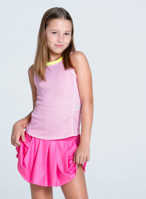 Lucky in Love Victory Steak Tank, Neon Pink
