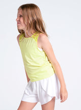 Lucky In Love Tie Break Girls Tank