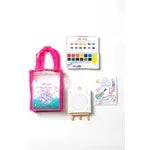 Mini Easel Mini Watercolor Art Kit