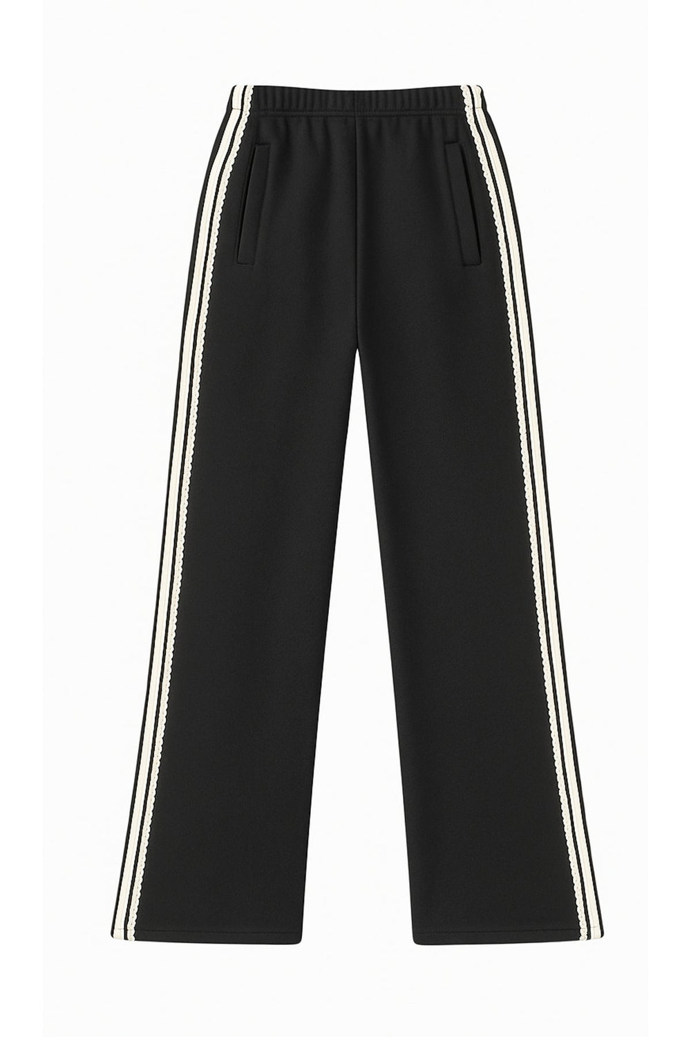 KatieJ Tween Tommy Track Pant with Lace Trim Detail
