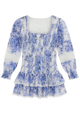 KatieJ Tracy Dress, Glacier Floral