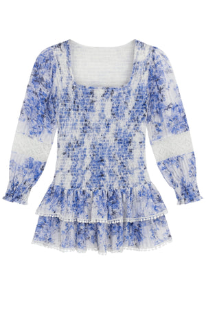 KatieJ Tracy Dress, Glacier Floral
