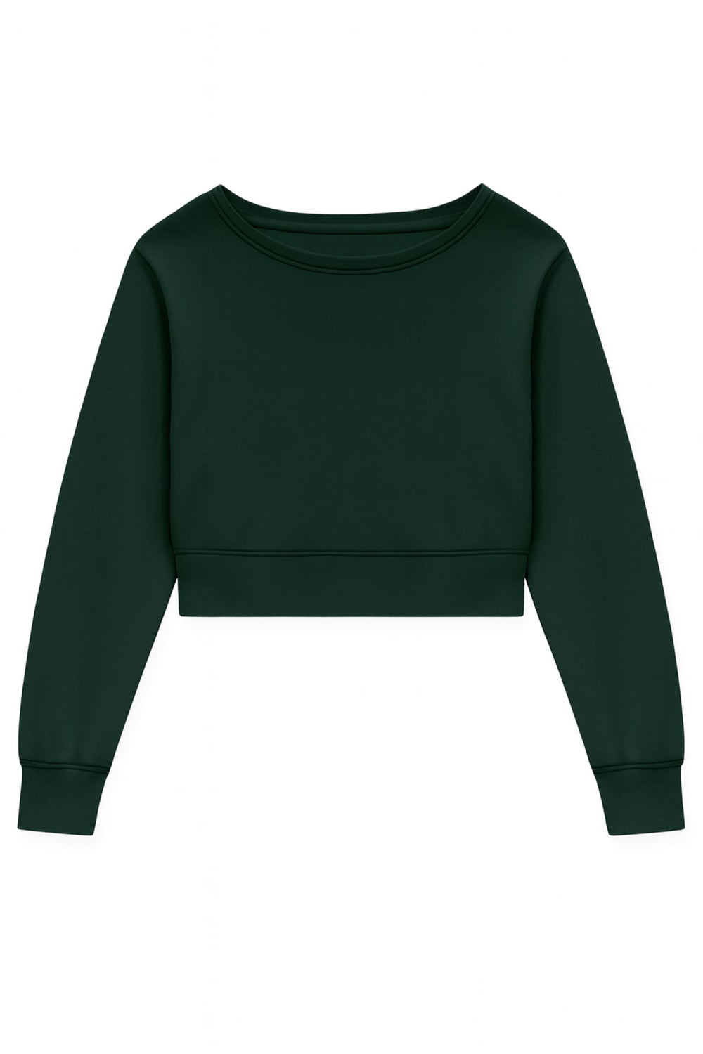 KatieJ Tween Tristan Vintage Style off Shoulder Crop Sweat Top