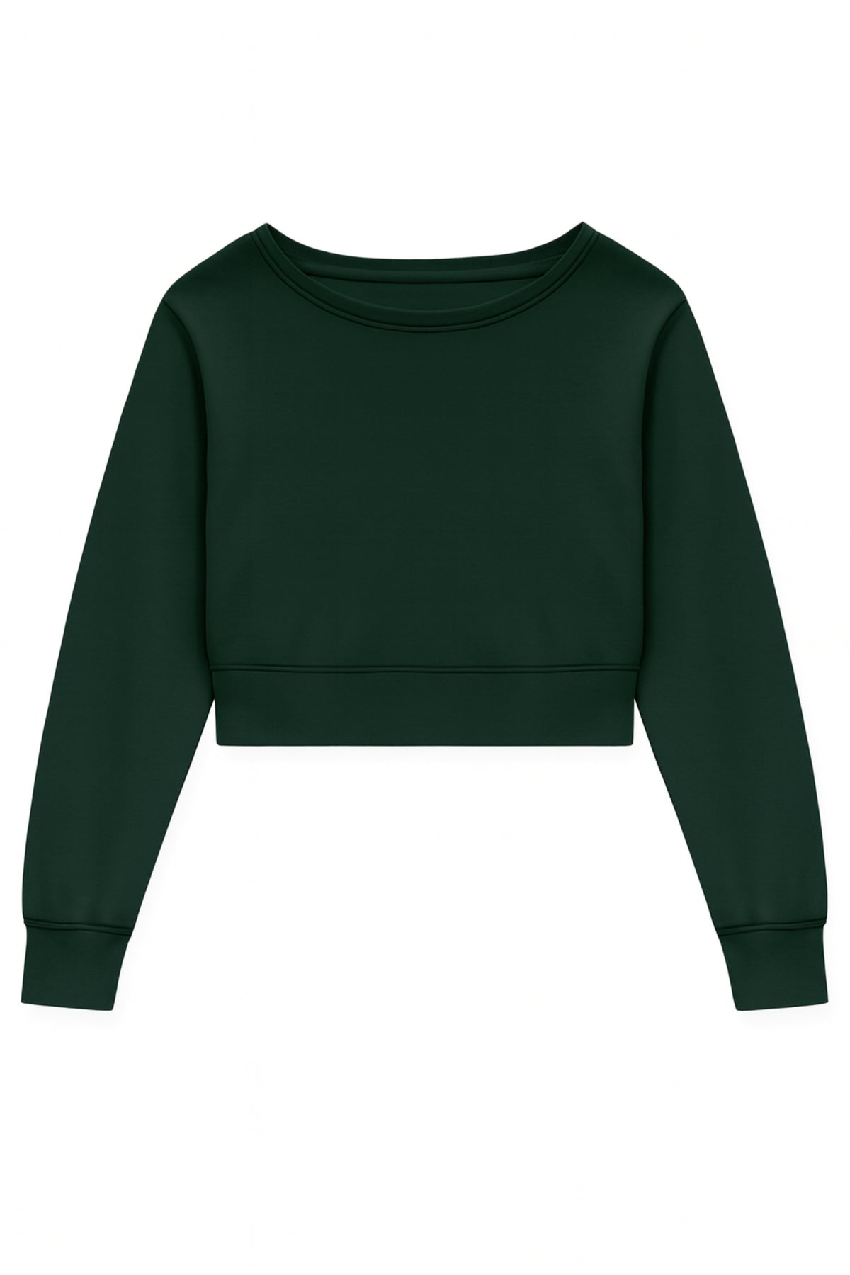 KatieJ Tween Tristan Vintage Style off Shoulder Crop Sweat Top