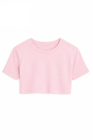 KatieJ Tristan Vintage Style Cropped Tee