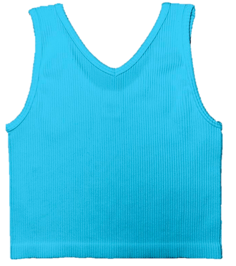 Suzette Tween Reversible Ribbed Seamless Brami