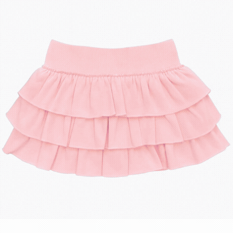 KatieJ Shane Ruffle Skort, Ballet Pink