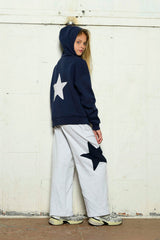 KatieJ Ziggy Star Oversized Hoodie