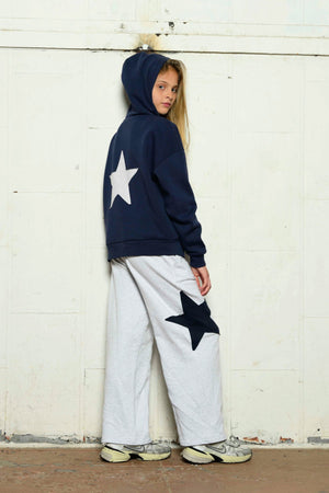 KatieJ Ziggy Star Oversized Hoodie