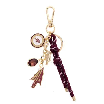 Collegiate Cluster Bag Charm
