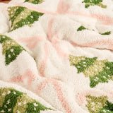 Cozy Dreams Luxe Blanket, Twinkling Trees