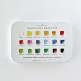 Emily Lex Watercolor Paint Set of 18 Colors with Brush