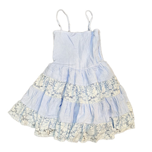 fbz Lace Combo Strapless or Tank Dress