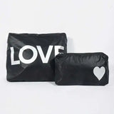 Makeup Bag Love Heart Set