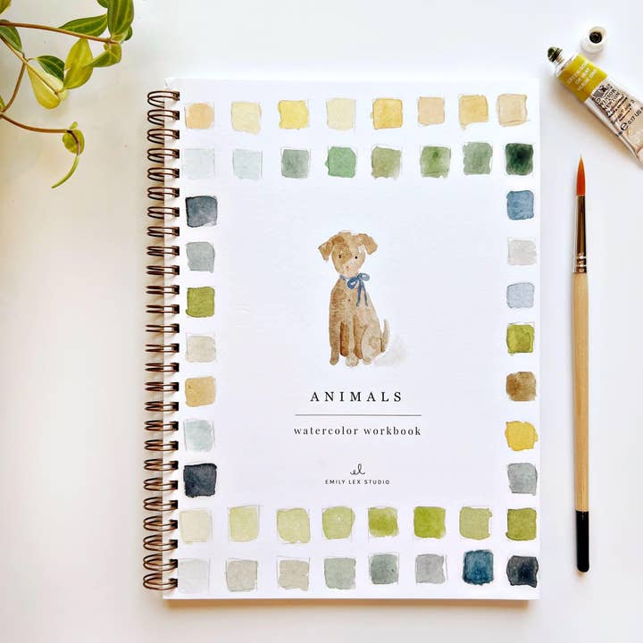 Emily Lex Studio Watercolor Workbook
