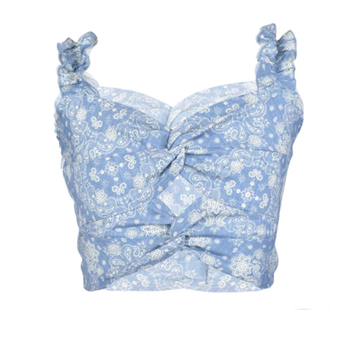 fbz Bandana Chiffon Top
