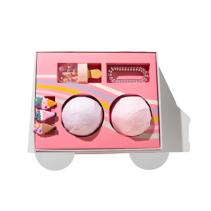 Musee Ice Cream Truck Bath Balm & Accessory Set