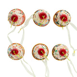 Kurt Adler Foam Ice Cream Cone Ornaments, 6 Assorted