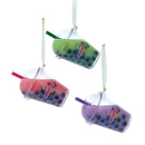 Kurt Adler Bubble Teacup Ornaments, 3 Assorted