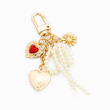 Multi Line Vintage Gothic Bag Charm