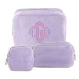 Carrying + Kind Charming Cosmetic Bags, Lavender