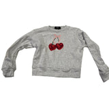 fbz Cherry Pullover Sweatshirt, Grey