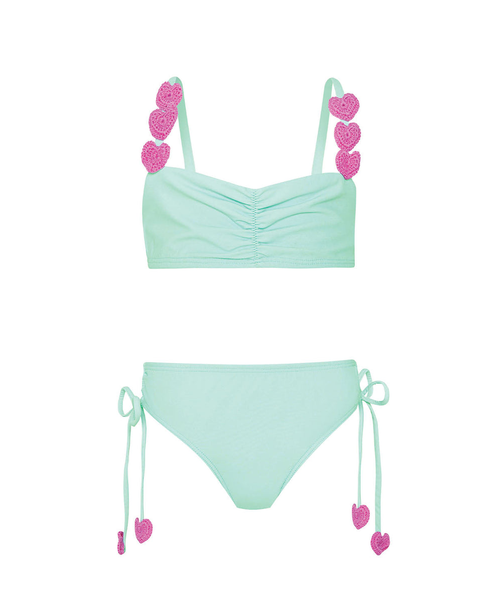 PQ Swim Aqua Hearts Bikini