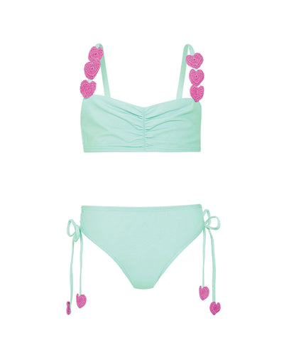 PQ Swim Aqua Hearts Bikini
