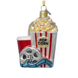 Kurt Adler Noble Gems™ Popcorn And Movie Glass Ornament