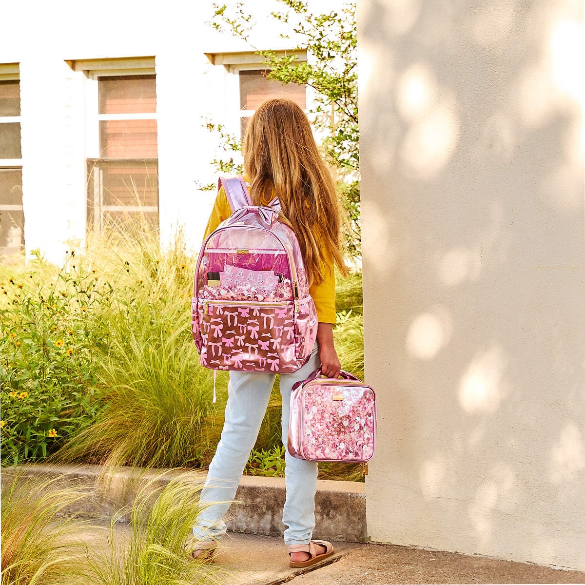 Packed Party Bows And Confetti Lunchbox