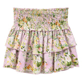Katie J Bianca Skirt, Pink Baroque Floral