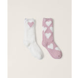 Barefoot Dreams CozyChic® Youth Heart Sock Set