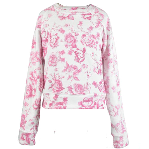 fbz Pink Toile Raglan Long Sleeve