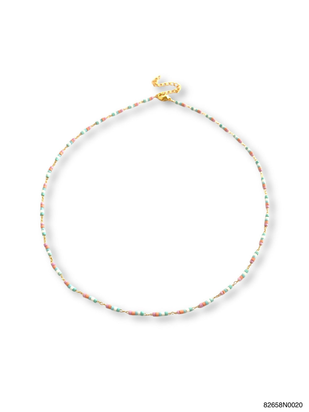 Ariana Enamel Short Necklace