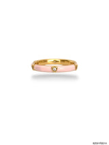 Zoe Enambel Single CZ Ring