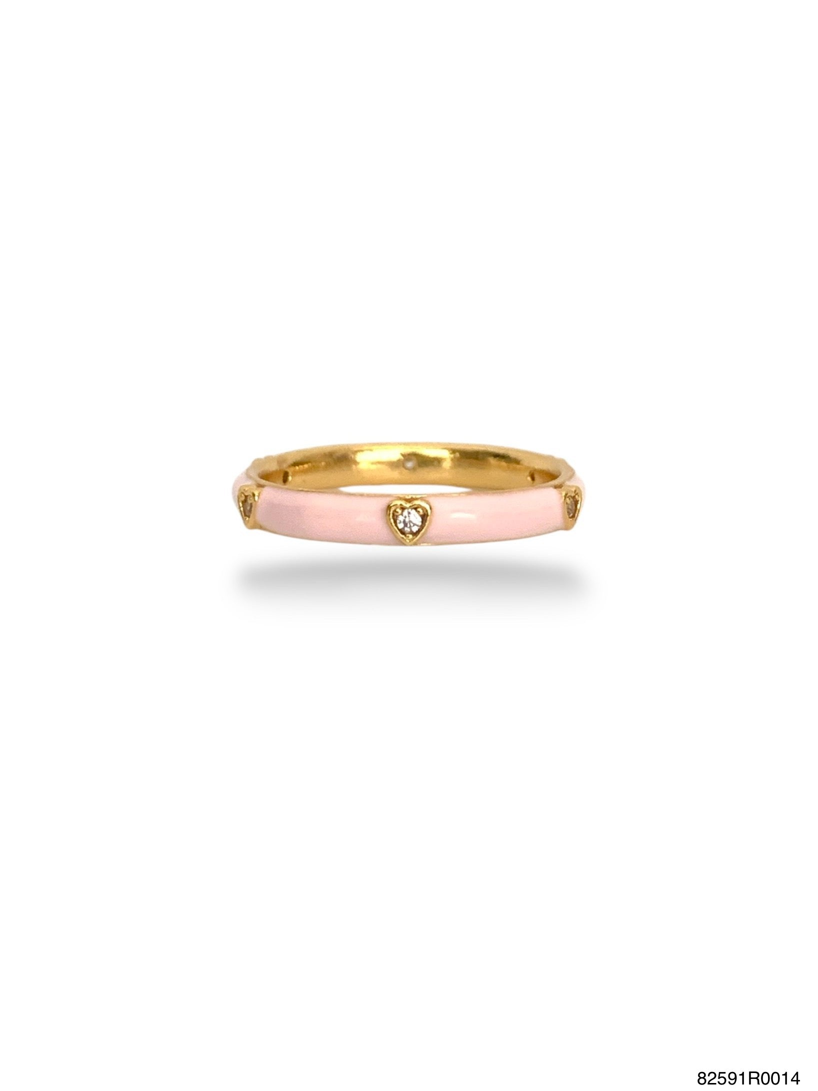 Zoe Enambel Single CZ Ring