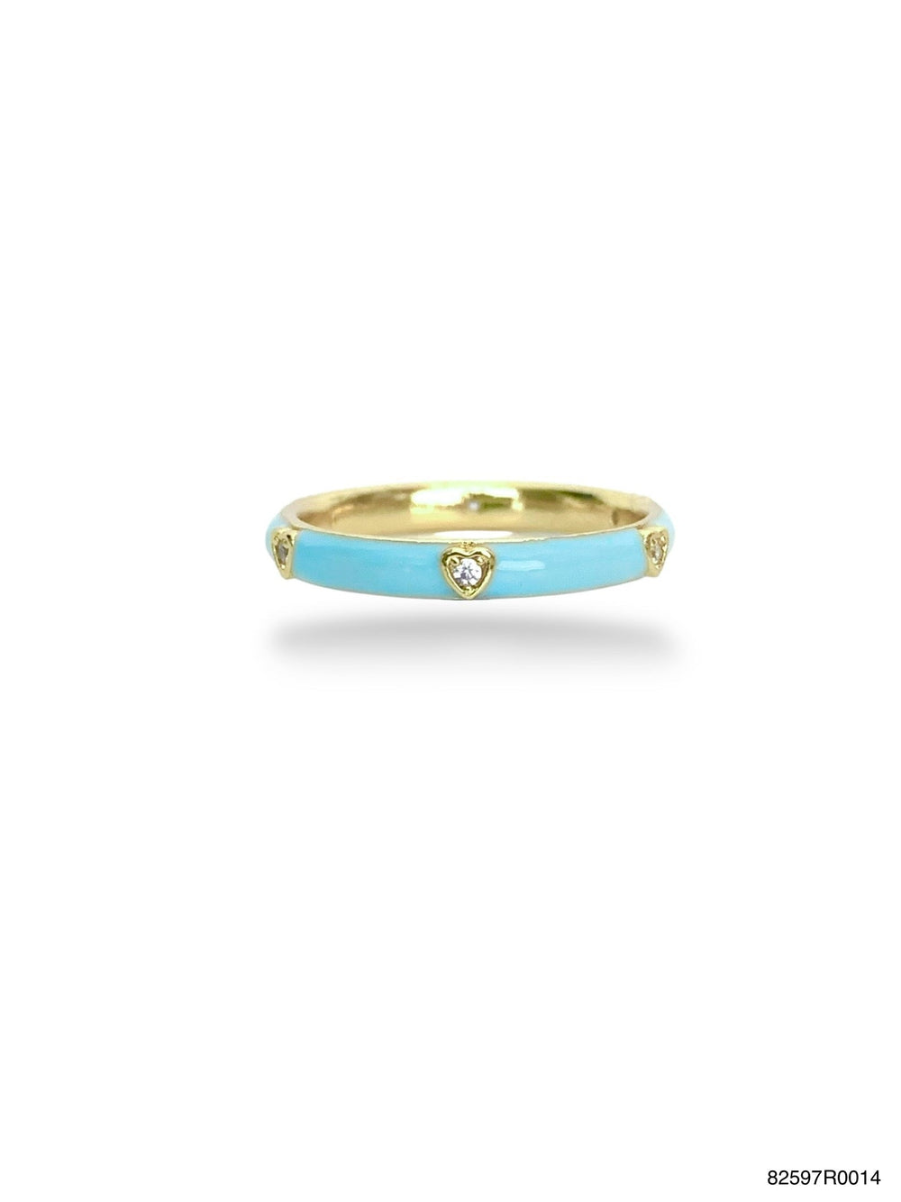 Zoe Enambel Single CZ Ring