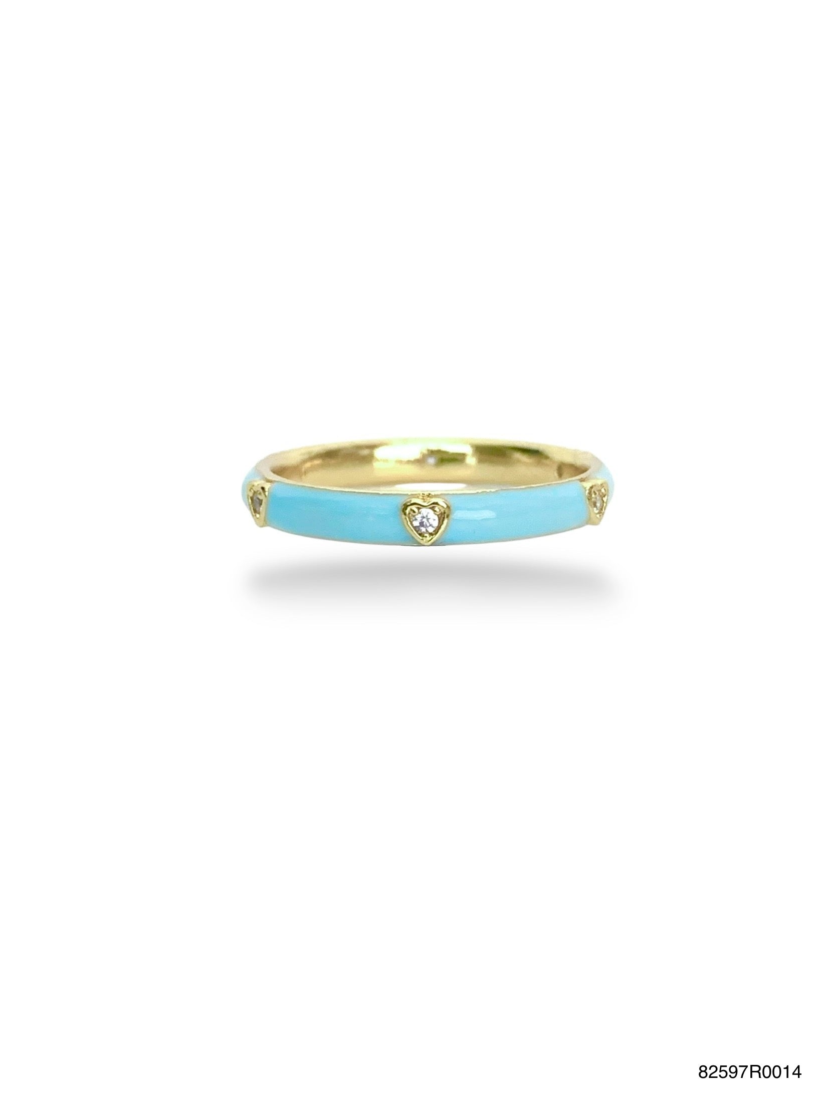 Zoe Enambel Single CZ Ring