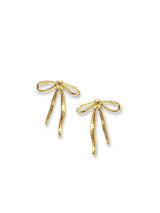 Bella Relaxed Bow Stud Earrings