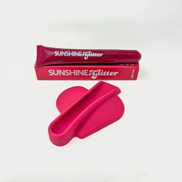 Sunshine & Glitter Lip Gloss and Kiss Keeper
