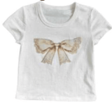 KatieJ Vintage Bow Graphic Tee