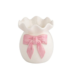 Ruffle Bud Vase